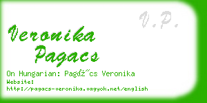 veronika pagacs business card